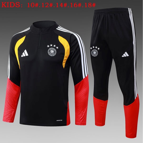 Ninos Sudadera De Training Alemania 2026/2027 Negro 2